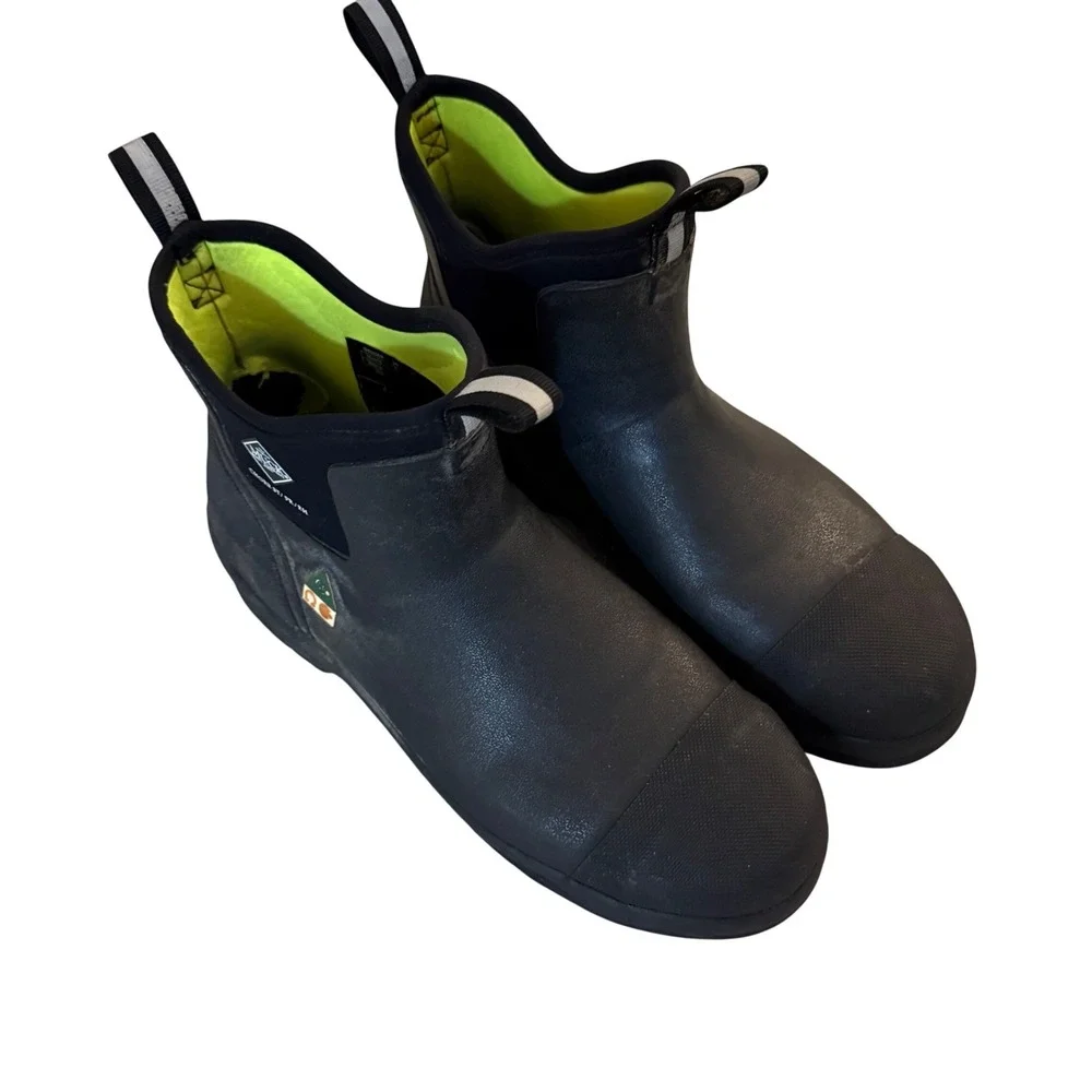 Muck Boot‎ Company Chore ST Steel Toe Waterproof Work Boots Mens 12 Black EH PR
